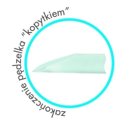 PĘDZEL CLEAR 6MM ŻEL NATURALNY WŁOS